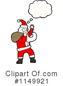 Santa Clipart #1149921 by lineartestpilot