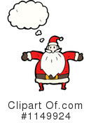 Santa Clipart #1149924 by lineartestpilot