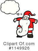 Santa Clipart #1149926 by lineartestpilot