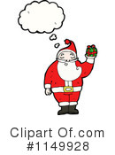 Santa Clipart #1149928 by lineartestpilot