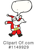 Santa Clipart #1149929 by lineartestpilot