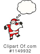 Santa Clipart #1149932 by lineartestpilot