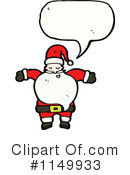 Santa Clipart #1149933 by lineartestpilot