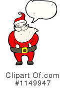 Santa Clipart #1149947 by lineartestpilot