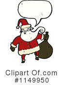 Santa Clipart #1149950 by lineartestpilot