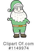 Santa Clipart #1149974 by lineartestpilot