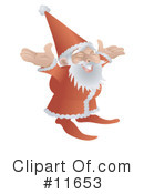 Santa Clipart #11653 by AtStockIllustration