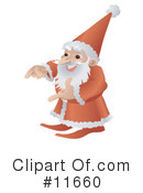 Santa Clipart #11660 by AtStockIllustration