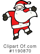 Santa Clipart #1190870 by lineartestpilot
