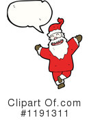 Santa Clipart #1191311 by lineartestpilot