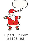 Santa Clipart #1198193 by lineartestpilot