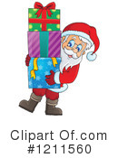 Santa Clipart #1211560 by visekart