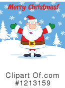Santa Clipart #1213159 by Hit Toon