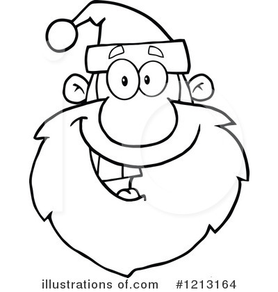 Royalty-Free (RF) Santa Clipart Illustration by Hit Toon - Stock Sample #1213164