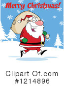 Santa Clipart #1214896 by Hit Toon