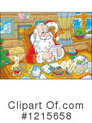 Santa Clipart #1215658 by Alex Bannykh
