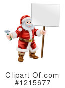 Santa Clipart #1215677 by AtStockIllustration