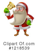 Santa Clipart #1218539 by AtStockIllustration