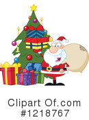 Santa Clipart #1218767 by Hit Toon