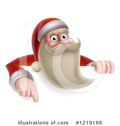 Royalty-Free (RF) Santa Clipart Illustration by AtStockIllustration - Stock Sample #1219166