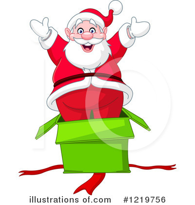 Royalty-Free (RF) Santa Clipart Illustration by yayayoyo - Stock Sample #1219756
