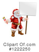 Santa Clipart #1222250 by AtStockIllustration