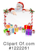 Santa Clipart #1222261 by AtStockIllustration