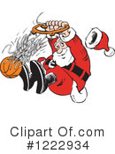 Santa Clipart #1222934 by Johnny Sajem