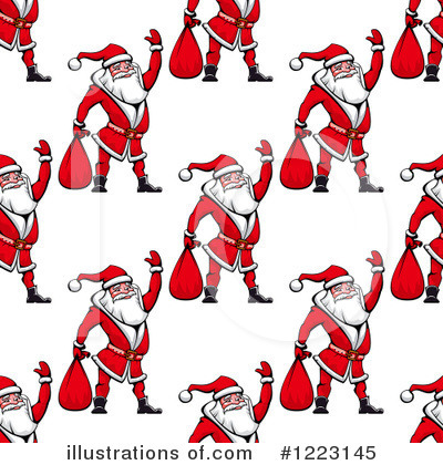 Royalty-Free (RF) Santa Clipart Illustration by Vector Tradition SM - Stock Sample #1223145