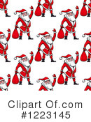 Santa Clipart #1223145 by Vector Tradition SM