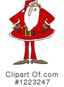Santa Clipart #1223247 by djart