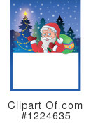 Santa Clipart #1224635 by visekart