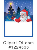 Santa Clipart #1224636 by visekart