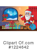 Santa Clipart #1224642 by visekart