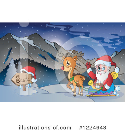 Rudolph Clipart #1224648 by visekart