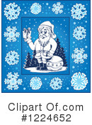 Santa Clipart #1224652 by visekart