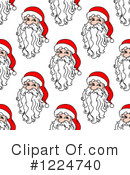 Santa Clipart #1224740 by Vector Tradition SM