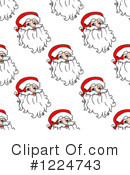 Santa Clipart #1224743 by Vector Tradition SM