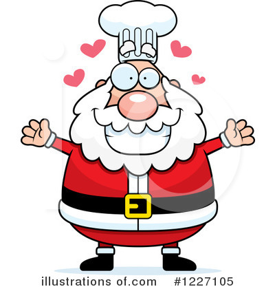 Royalty-Free (RF) Santa Clipart Illustration by Cory Thoman - Stock Sample #1227105