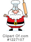 Santa Clipart #1227107 by Cory Thoman