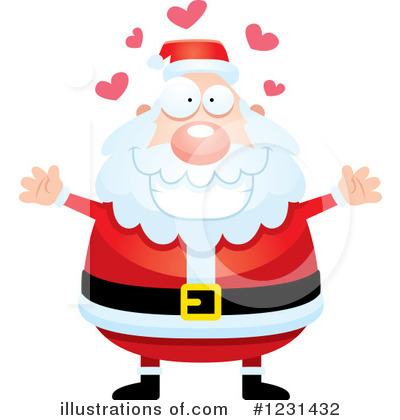 Royalty-Free (RF) Santa Clipart Illustration by Cory Thoman - Stock Sample #1231432