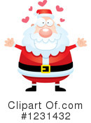 Santa Clipart #1231432 by Cory Thoman