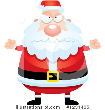 Royalty-Free (RF) Santa Clipart Illustration by Cory Thoman - Stock Sample #1231435