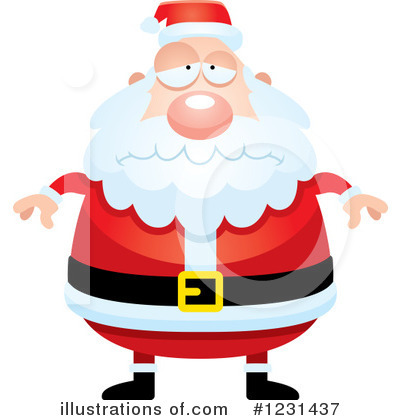 Royalty-Free (RF) Santa Clipart Illustration by Cory Thoman - Stock Sample #1231437