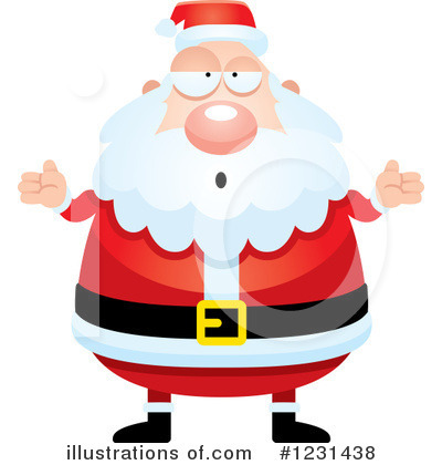 Royalty-Free (RF) Santa Clipart Illustration by Cory Thoman - Stock Sample #1231438