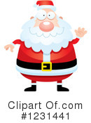 Santa Clipart #1231441 by Cory Thoman