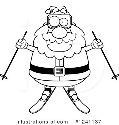 Royalty-Free (RF) Santa Clipart Illustration by Cory Thoman - Stock Sample #1241137