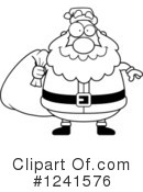 Santa Clipart #1241576 by Cory Thoman