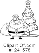 Santa Clipart #1241578 by Cory Thoman