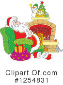 Santa Clipart #1254831 by Alex Bannykh